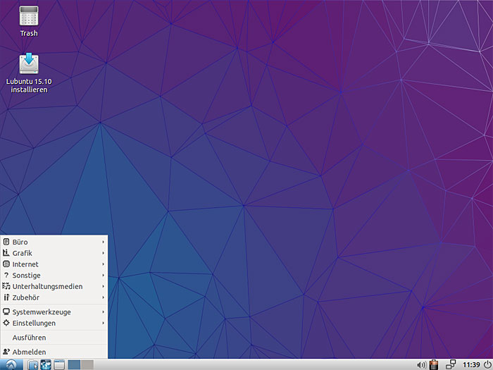 Lubuntu Screenshot